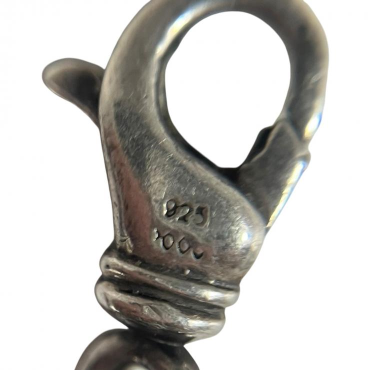 CHROME HEARTS クロムハーツ CHAIN TINY CH CRS タイニーCHクロスチェーン ブレスレット アクセサリー シルバー 925 ★人気高騰中★