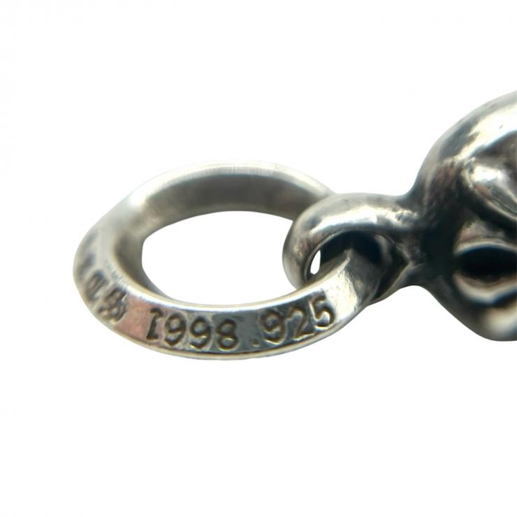 CHROME HEARTS クロムハーツ 1B TNY CH CRS 1ボール タイニー CHクロス チャーム ペンダントトップ シルバー 925 ★人気高騰中★