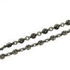 CHROME HEARTS クロムハーツ CRSBL CHN SML CH CRS 20inch 20インチ クロスボールチェーン スモールCHクロス ネックレス シルバー 925 ★人気高騰中★
