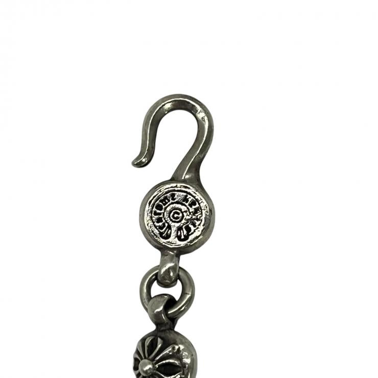 CHROME HEARTS クロムハーツ CRSBL CHN SML CH CRS 20inch 20インチ クロスボールチェーン スモールCHクロス ネックレス シルバー 925 ★人気高騰中★