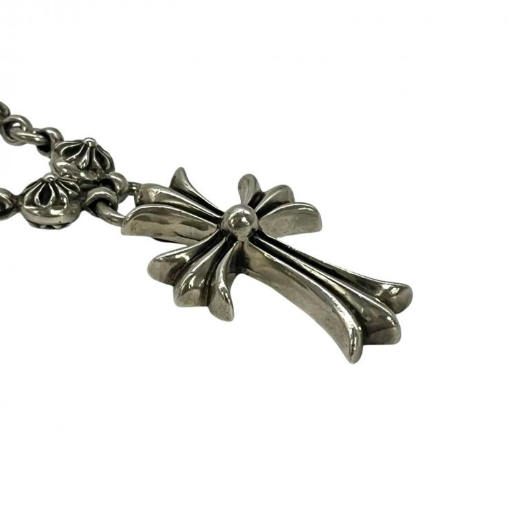 CHROME HEARTS クロムハーツ CRSBL CHN SML CH CRS 20inch 20インチ クロスボールチェーン スモールCHクロス ネックレス シルバー 925 ★人気高騰中★
