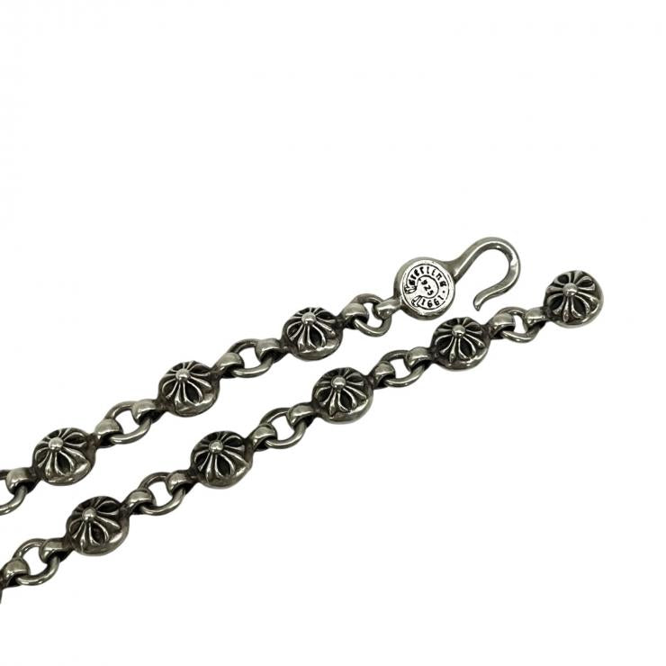 CHROME HEARTS クロムハーツ CRSBL CHN SML CH CRS 20inch 20インチ クロスボールチェーン スモールCHクロス ネックレス シルバー 925 ★人気高騰中★