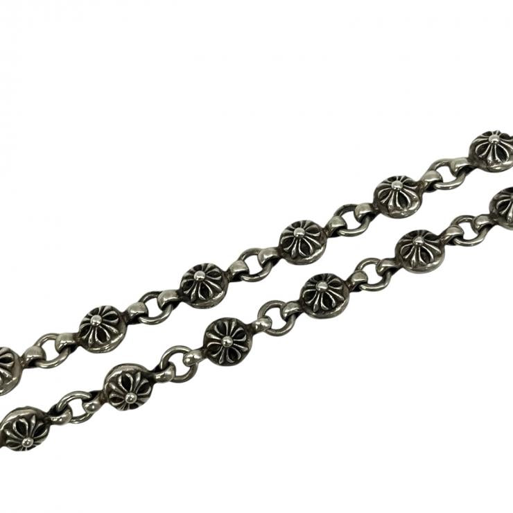 CHROME HEARTS クロムハーツ CRSBL CHN SML CH CRS 20inch 20インチ クロスボールチェーン スモールCHクロス ネックレス シルバー 925 ★人気高騰中★