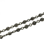 CHROME HEARTS クロムハーツ CRSBL CHN SML CH CRS 20inch 20インチ クロスボールチェーン スモールCHクロス ネックレス シルバー 925 ★人気高騰中★