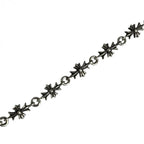 CHROME HEARTS クロムハーツ タイニーE CHプラス 13リンク ブレスレット アクセサリー シルバー 925 ★美品★