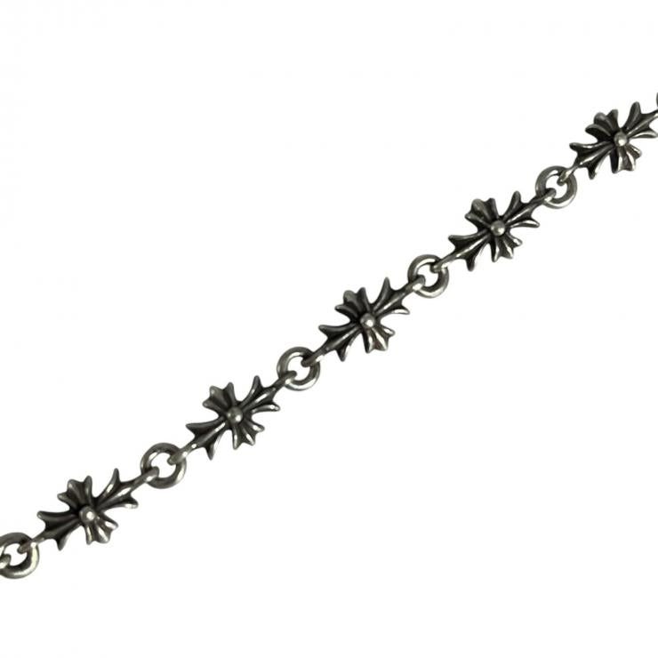 CHROME HEARTS クロムハーツ タイニーE CHプラス 13リンク ブレスレット アクセサリー シルバー 925 ★美品★