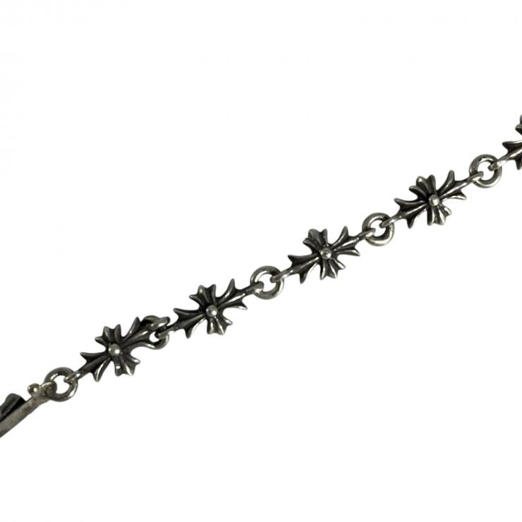 CHROME HEARTS クロムハーツ タイニーE CHプラス 13リンク ブレスレット アクセサリー シルバー 925 ★美品★