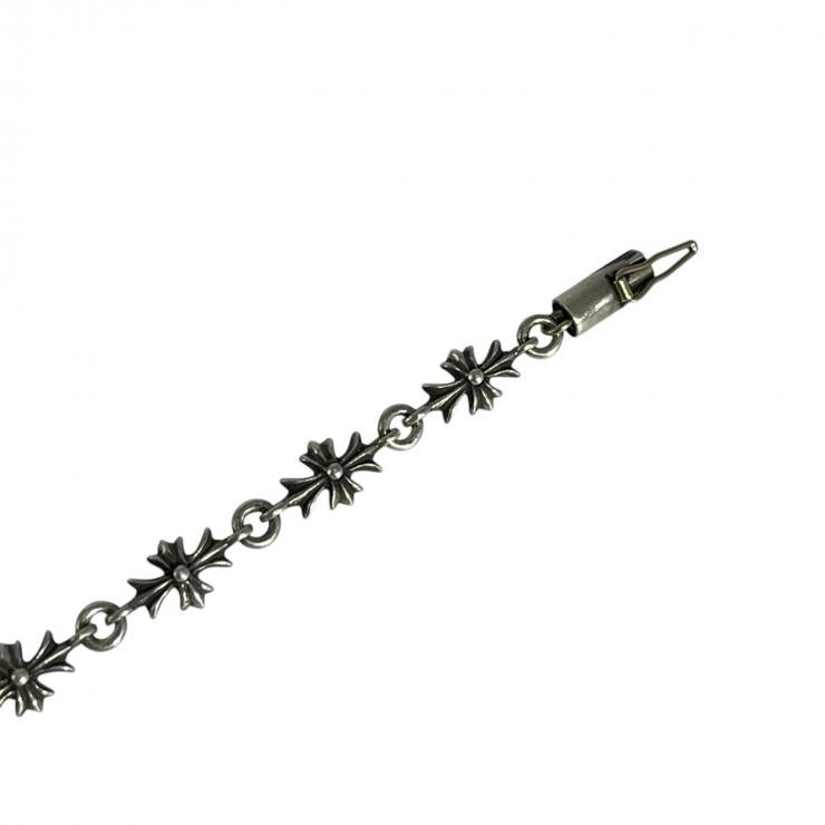 CHROME HEARTS クロムハーツ タイニーE CHプラス 13リンク ブレスレット アクセサリー シルバー 925 ★美品★