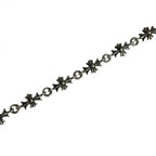 CHROME HEARTS クロムハーツ タイニーE CHプラス 13リンク ブレスレット アクセサリー シルバー 925 ★美品★