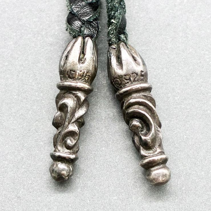 CHROME HEARTS クロムハーツ BSフレア ネックレス ペンダント レザーブレイド ボロチップ アクセサリー シルバー Silver 925 ★人気高騰中★