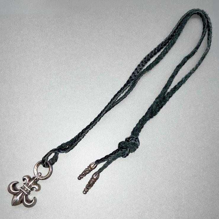 CHROME HEARTS クロムハーツ BSフレア ネックレス ペンダント レザーブレイド ボロチップ アクセサリー シルバー Silver 925 ★人気高騰中★