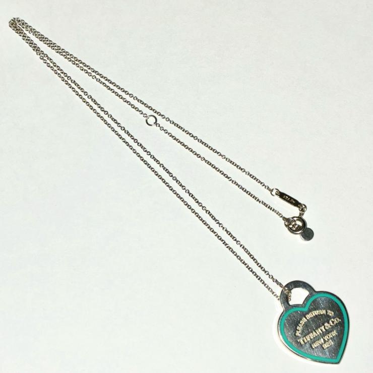 TIFFANY&Co. ティファニー リターントゥ ハートタグ ネックレス アクセサリー シルバー Silver 925 ★美品★