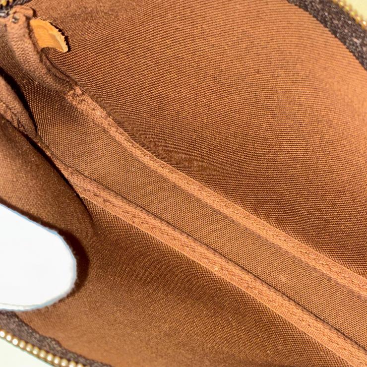 LOUIS VUITTON ルイ・ヴィトン 村上隆 モノグラム チェリー ポシェット アクセソワール M95008 ハンドバッグ ブラウン