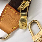 LOUIS VUITTON ルイ・ヴィトン 村上隆 モノグラム チェリー ポシェット アクセソワール M95008 ハンドバッグ ブラウン