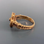 VanCleef&Arpels ヴァンクリーフ＆アーペル マザーオブパール ヴィンテージ リング 指輪 12.5号 ゴールド K18 Au750 アクセサリー ★良品★