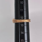 VanCleef&Arpels ヴァンクリーフ＆アーペル マザーオブパール ヴィンテージ リング 指輪 12.5号 ゴールド K18 Au750 アクセサリー ★良品★