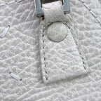 Maison Margiela メゾン マルジェラ 5AC マイクロ レザー キャンバス 2WAY ショルダー ハンド バッグ ホワイト RFID反応有 ★良品★ ★袋付★