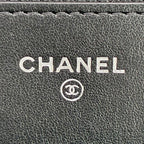 CHANEL シャネル 2.55 リイシュー チェーンウォレット ショルダーバッグ マトラッセ カーフスキン ブラック金具 ランダムプレート ★美品★ ★箱付★