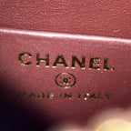 CHANEL シャネル ココマーク チェーンクラッチ ショルダーバッグ マトラッセ キャビアスキン ブラック ゴールド金具 ランダムシール ★美品★