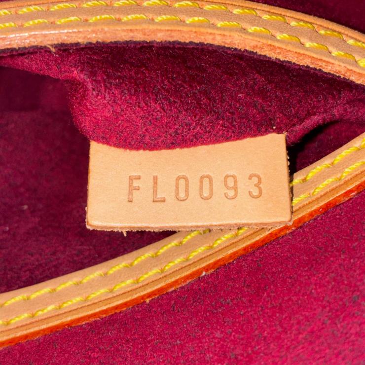 LOUIS VUITTON ルイ ヴィトン アルマ M92647 モノグラム マルチカラー ブロン ホワイト ハンドバッグ ★良品★