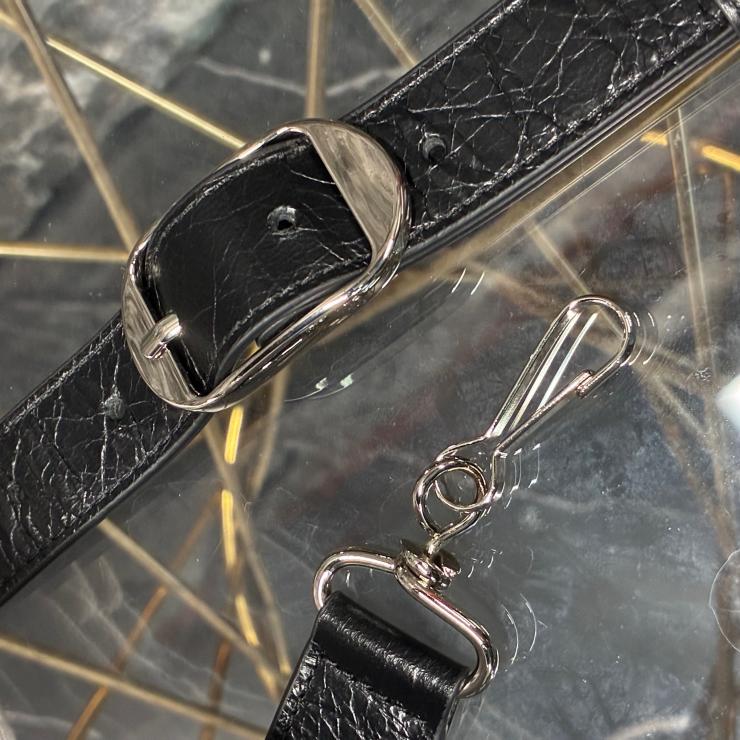 BALENCIAGA バレンシアガ ル シティ ミディアム 2WAY ショルダー ハンドバッグ ブラック ミラー無 ★美品★