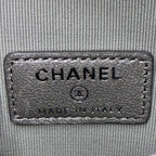 CHANEL シャネル マトラッセ メタリックラムスキン ハートシェイプ チェーンショルダーバッグ シルバー ランダムシール シルバー金具 ★希少★ ★美品★