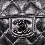 CHANEL シャネル マトラッセ メタリックラムスキン ハートシェイプ チェーンショルダーバッグ シルバー ランダムシール シルバー金具 ★希少★ ★美品★