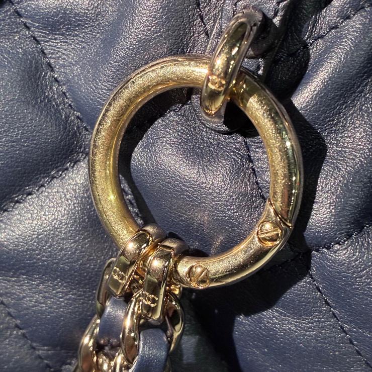 CHANEL シャネル マトラッセ ラムスキン リュックサック バックパック AS4342 ネイビー ゴールド金具 ランダムプレート ★美品★ ★袋付★