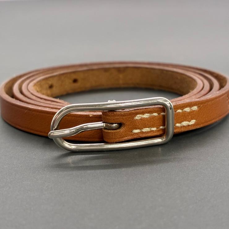 HERMES エルメス アピ1 レザー 4連 ブレスレット アクセサリー ブラウン シルバー金具 ★箱付★ ★良品★