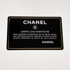 CHANEL シャネル フラフープバッグ ハンドバッグ マトラッセ ラムスキン ブルー ブラック シルバー金具 ★美品★ ★ギャラ付★