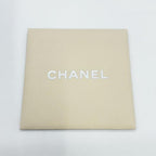 CHANEL シャネル フラフープバッグ ハンドバッグ マトラッセ ラムスキン ブルー ブラック シルバー金具 ★美品★ ★ギャラ付★