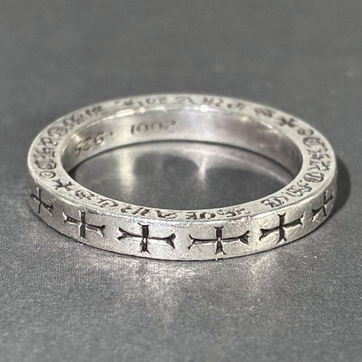 CHROME HEARTS クロムハーツ スペーサーリング 3mm 20号 指輪 リング アクセサリー シルバー Silver 925 ★ギャラ付★ ★人気高騰中★