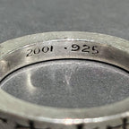 CHROME HEARTS クロムハーツ スペーサーリング 3mm 20号 指輪 リング アクセサリー シルバー Silver 925 ★ギャラ付★ ★人気高騰中★