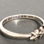 CHROME HEARTS クロムハーツ 3スター バブルガム リング 指輪 13号 シルバー Silver 925 ★人気高騰中★