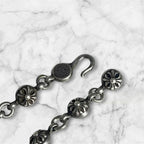 CHROME HEARTS クロムハーツ NO1 BALL #1クロスボール タイニーCHクロス ブレスレット アクセサリー シルバー 925 ★人気高騰中★