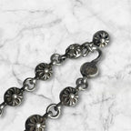 CHROME HEARTS クロムハーツ NO1 BALL #1クロスボール タイニーCHクロス ブレスレット アクセサリー シルバー 925 ★人気高騰中★
