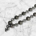 CHROME HEARTS クロムハーツ NO1 BALL #1クロスボール タイニーCHクロス ブレスレット アクセサリー シルバー 925 ★人気高騰中★