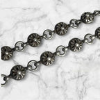 CHROME HEARTS クロムハーツ NO1 BALL #1クロスボール タイニーCHクロス ブレスレット アクセサリー シルバー 925 ★人気高騰中★