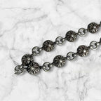 CHROME HEARTS クロムハーツ NO1 BALL #1クロスボール タイニーCHクロス ブレスレット アクセサリー シルバー 925 ★人気高騰中★