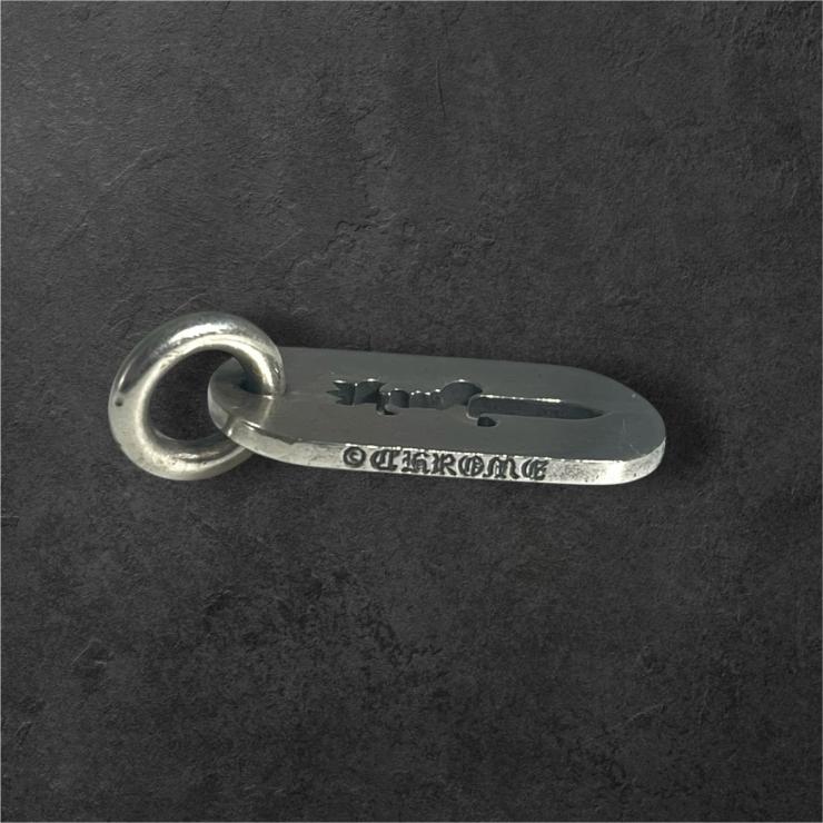 CHROME HEARTS クロムハーツ D TAG SML CO DAG カットアウトダガー ドッグタグ スモールドッグタグ ネックレストップ シルバー 925 ★人気高騰中★