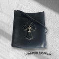 CHROME HEARTS クロムハーツ SQ PKT CH CRS スクエアポケットCHクロス ショルダーバッグ ブラック ★人気高騰中★