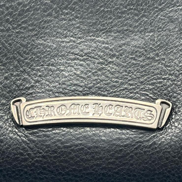 CHROME HEARTS クロムハーツ SQ PKT CH CRS スクエアポケットCHクロス ショルダーバッグ ブラック ★人気高騰中★