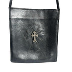 CHROME HEARTS クロムハーツ SQ PKT CH CRS スクエアポケットCHクロス ショルダーバッグ ブラック ★人気高騰中★