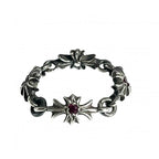 CHROME HEARTS クロムハーツ TINY E CH PLUS RUBY RING タイニーE CHプラス ルビー リング SV925 10号サイズ ★人気高騰中★