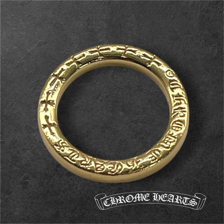 CHROME HEARTS クロムハーツ NTFL リング 指輪 アクセサリー 22K ゴールド 7.5号 ★人気高騰中★