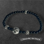 CHROMEHEARTS クロムハーツ BEAD ビーズブレスレット 4mm アクセサリー シルバー 925 ★美品★