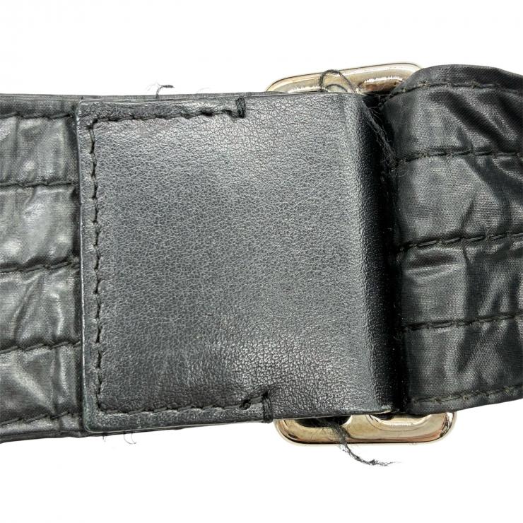 CHANEL シャネル ショルダーバッグ ココ･コクーン メッセンジャーバッグ A48616 ブラック ★中古品★