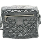 CHANEL シャネル ショルダーバッグ ココ･コクーン メッセンジャーバッグ A48616 ブラック ★中古品★