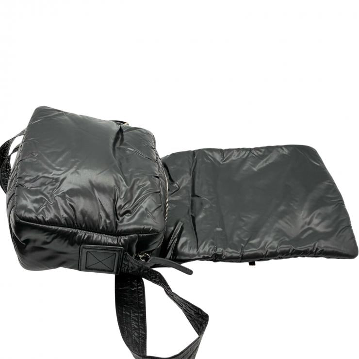 CHANEL シャネル ショルダーバッグ ココ･コクーン メッセンジャーバッグ A48616 ブラック ★中古品★