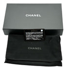 CHANEL シャネル ショルダーバッグ マトラッセ チェーンウォレット ダブルジップ ダブルファスナー ラムスキン ブラック ★中古品★ ギャランティーカード